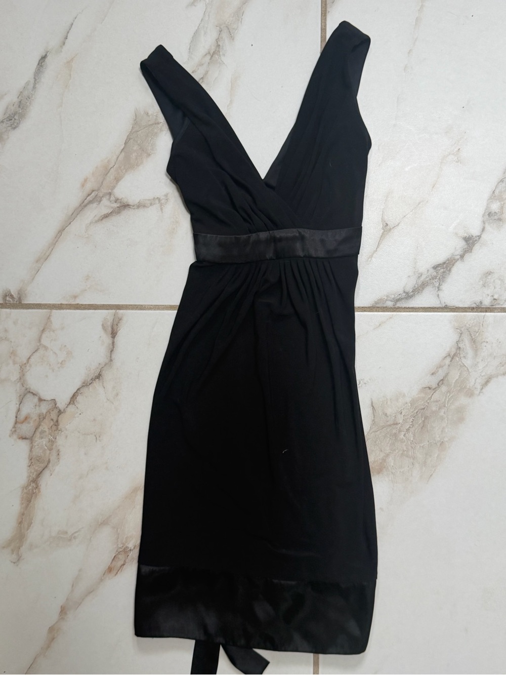 B Darlin Black V-Neck Cocktail Dress